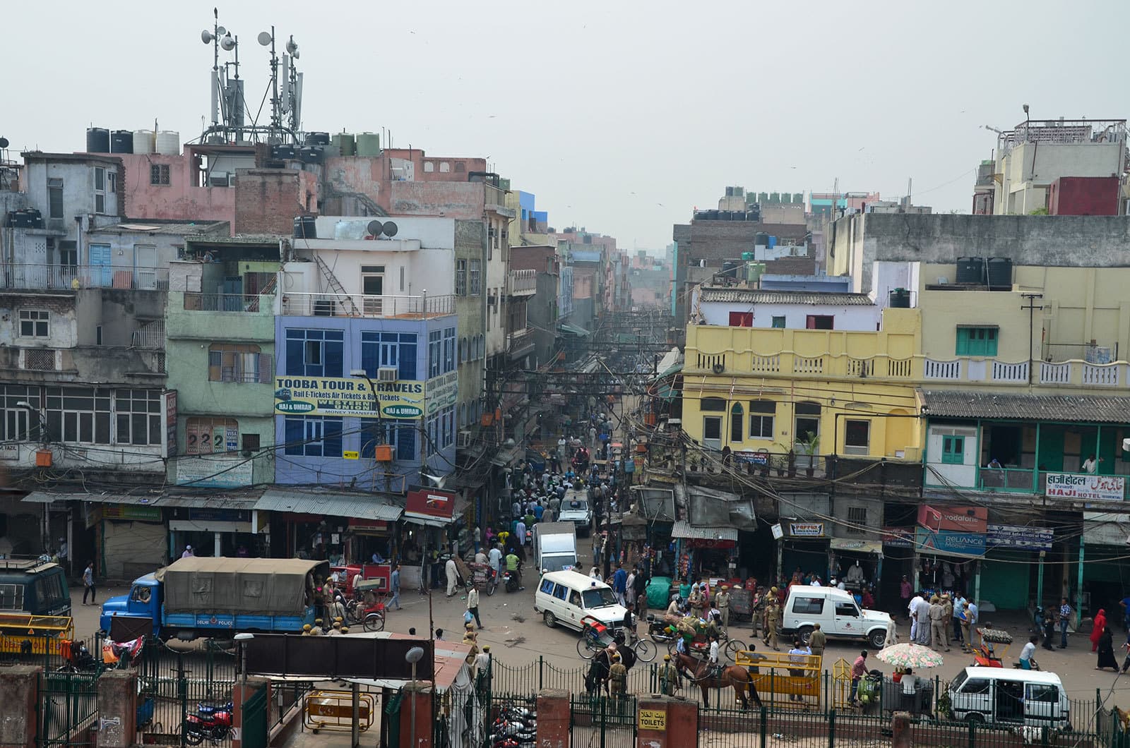 Les rues de Delhi