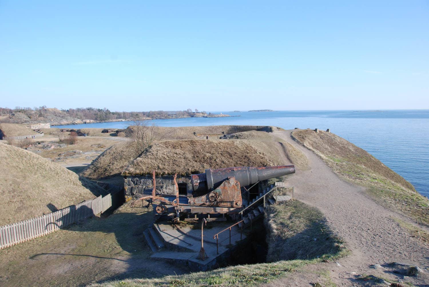Suomenlinna : les fortifications et les canons