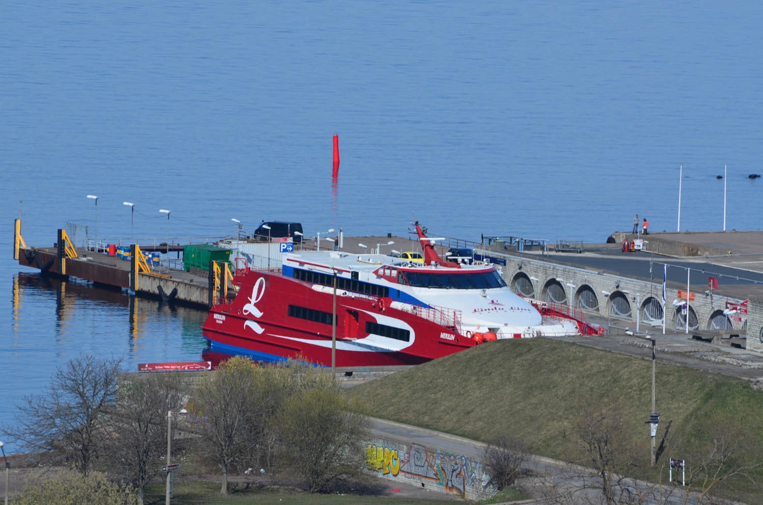 Le ferry à Tallinn